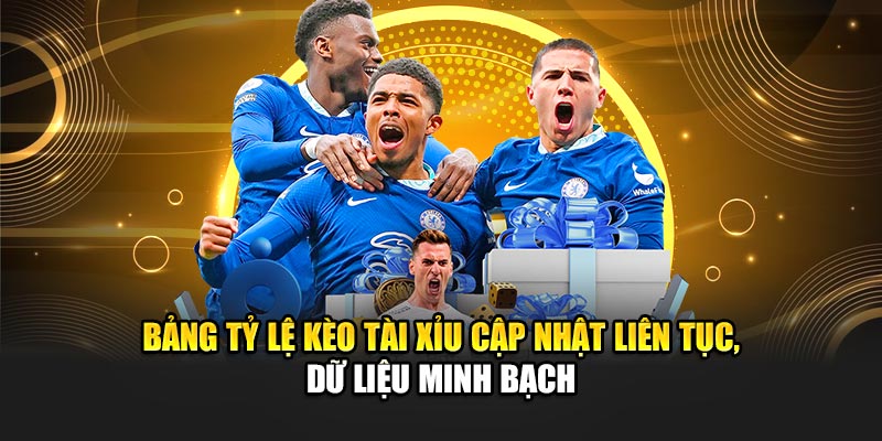 Tỷ Lệ Kèo Tài Xỉu 188Bet Hướng Dẫn Chi Tiết Cho Bạn 3 Bảng tỷ lệ kèo tài xỉu cập nhật liên tục, dữ liệu minh bạch