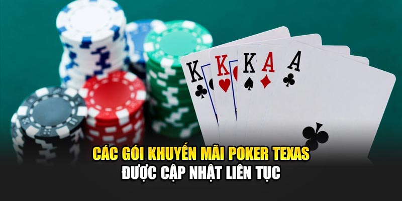 Khám Phá Game Poker Texas Đỉnh Cao Tại Nhà Cái 188Bet 3 Các gói khuyến mãi Poker Texas được cập nhật liên tục